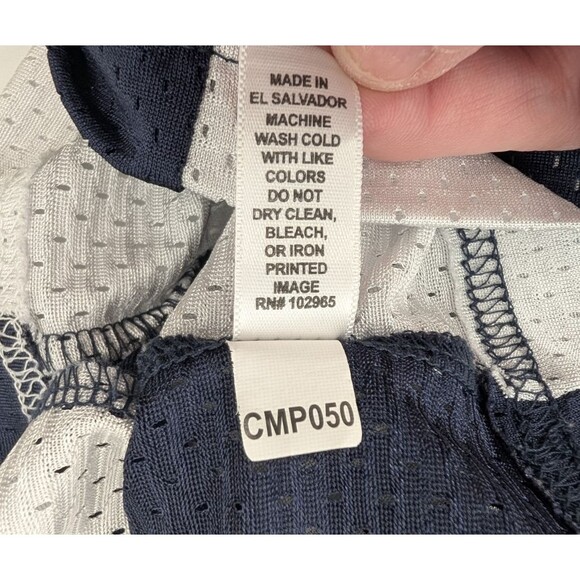 Georgetown Hoyas Bulldogs Basketball Jersey Tank Original League Top Size Large - Picture 7 of 7